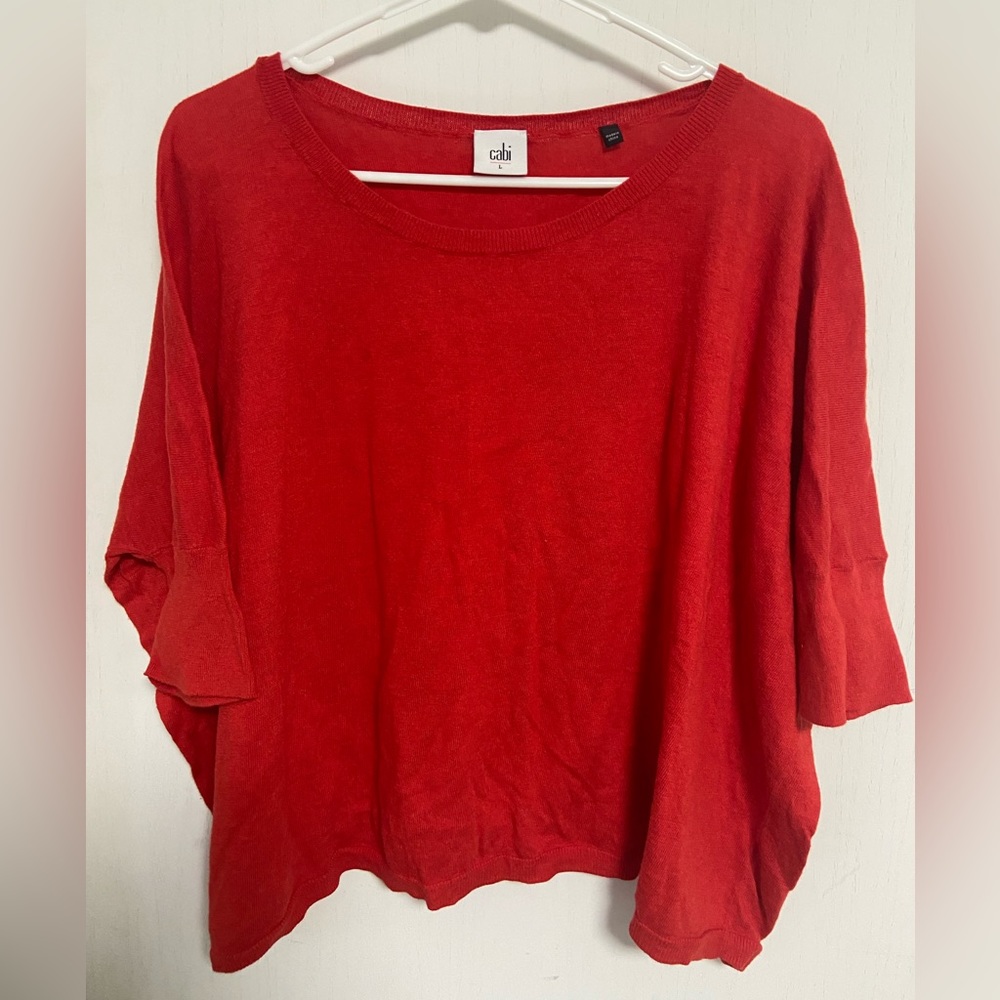 Cabi thin knit blouse